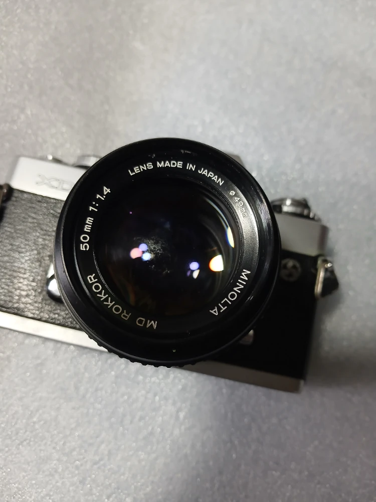 미놀타 XD5 필름카메라 + 50mm f1.4렌즈 이미지