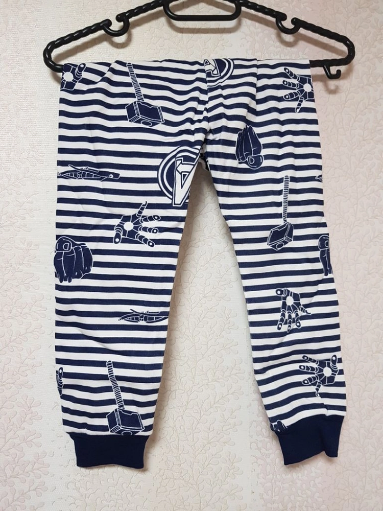 어벤져스 120cm 6세 실내복 상하의 이미지