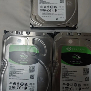 최상급.씨게이트 바라쿠다 8TB HDD. 8테라 하드. 이미지