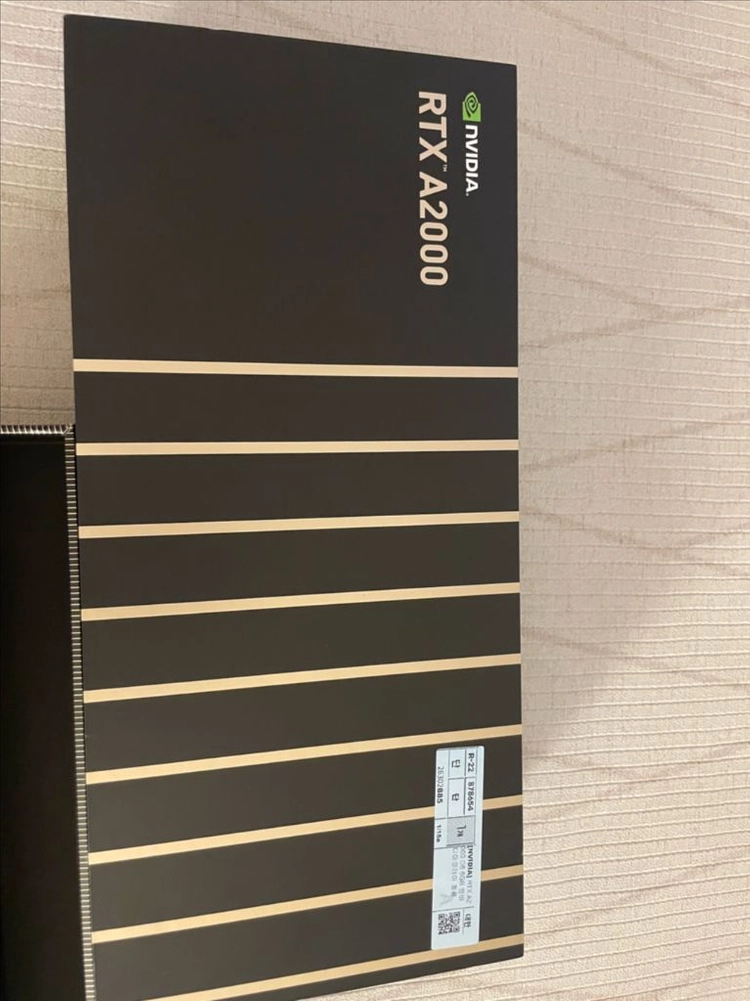 [정품]nVIDIA RTX A2000 D6 6GB그래픽카드 이미지
