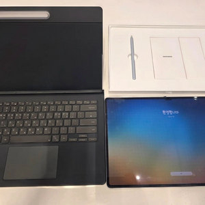 갤럭시 탭 S10울트라WIFI 256GB 키보드 커버 펜 포함 이미지