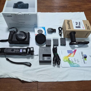 캐논 파워샷 V1블랙 풀박스 이미지