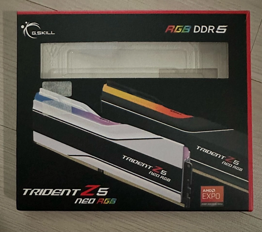 지스킬 DDR5 6000 cl26 1.4v 64GB(32*2) 블랙 이미지
