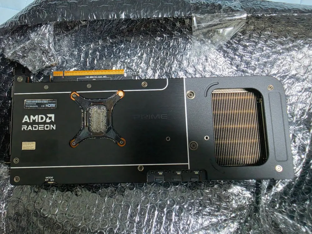 도용조심)ASUS PRIME 9070XT 16gb 대원 팝니다 이미지