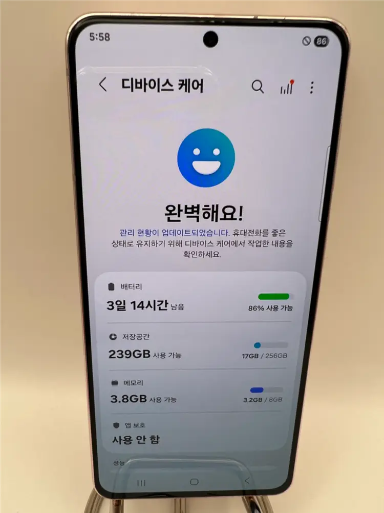 갤럭시S21 256G 핑크 A급!이체시18만 이미지