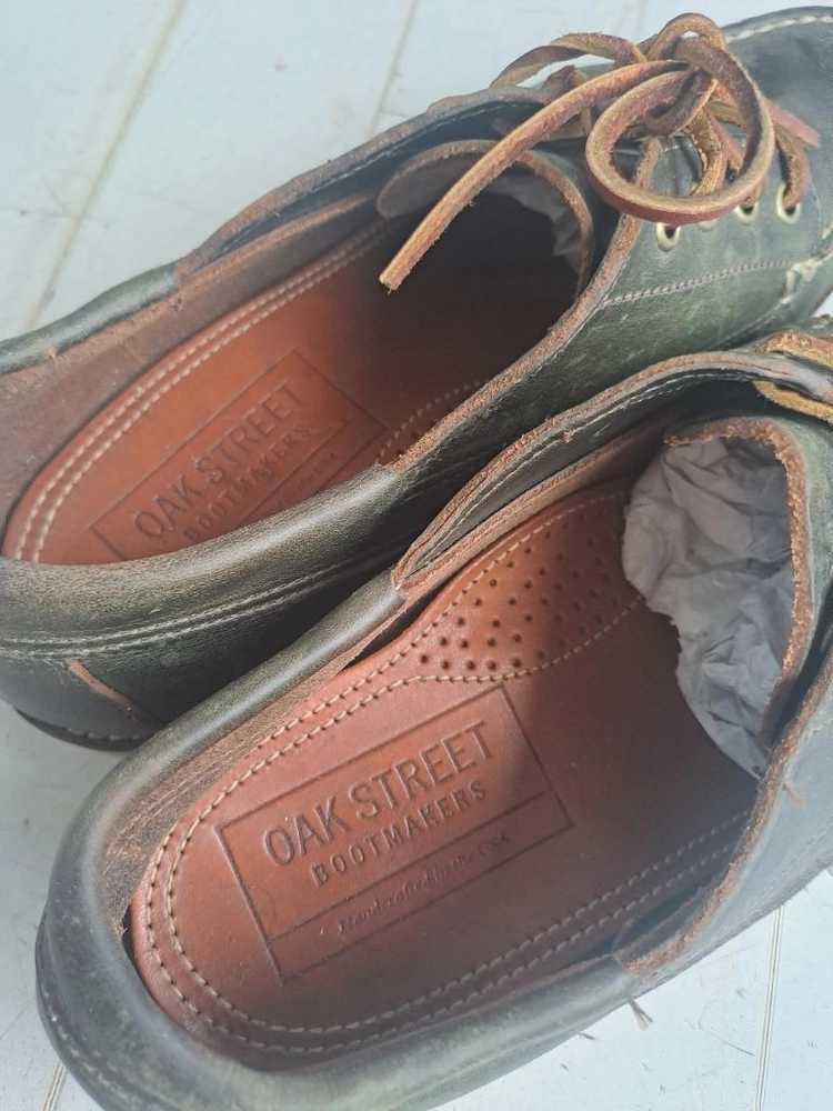 OAK STREET BOOTMAKERS에서 제작한 보트슈즈예요 이미지