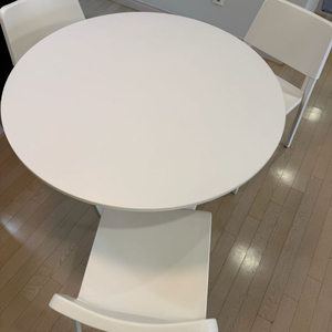 이케아 독스타 원형테이블 / 이케아 의자 이미지