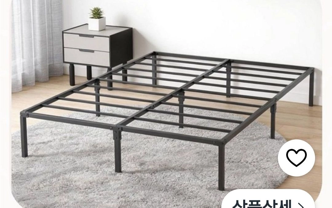 새상품,메탈프레임,침대철제받침대,침대프레임,매트리스프레임,침대받침대,매트리스받침대,. 이미지