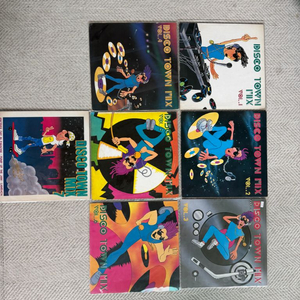 디스코 타운 믹스 Disco Town Mix LP vol. 1~7 이미지