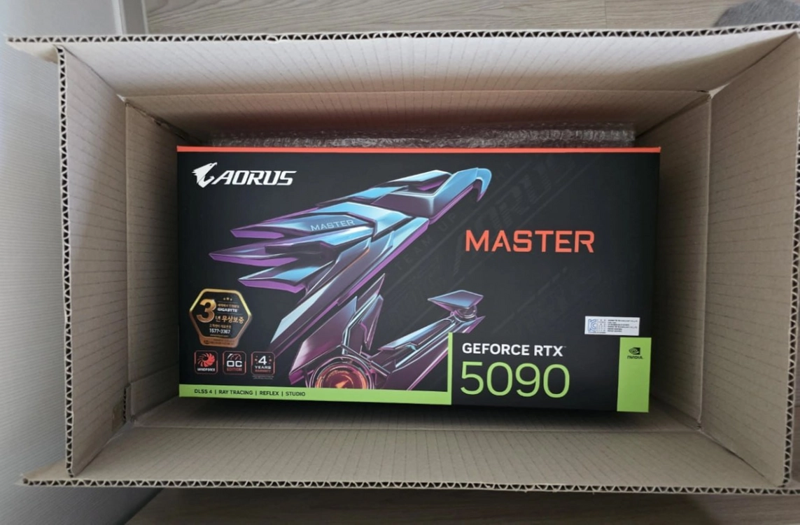 RTX 5090 어로스 마스터 고수율 - 안심되는 중고거래