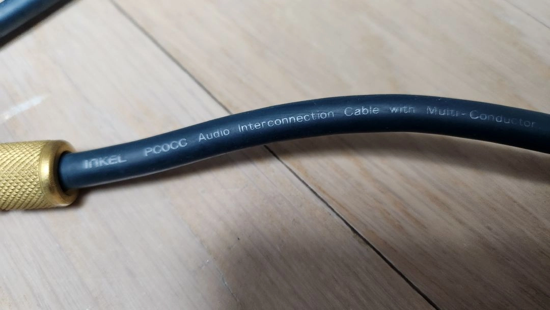인켈 금도금 최고급 RCA PCOCC 무산소 방향성 인터케이블 이미지