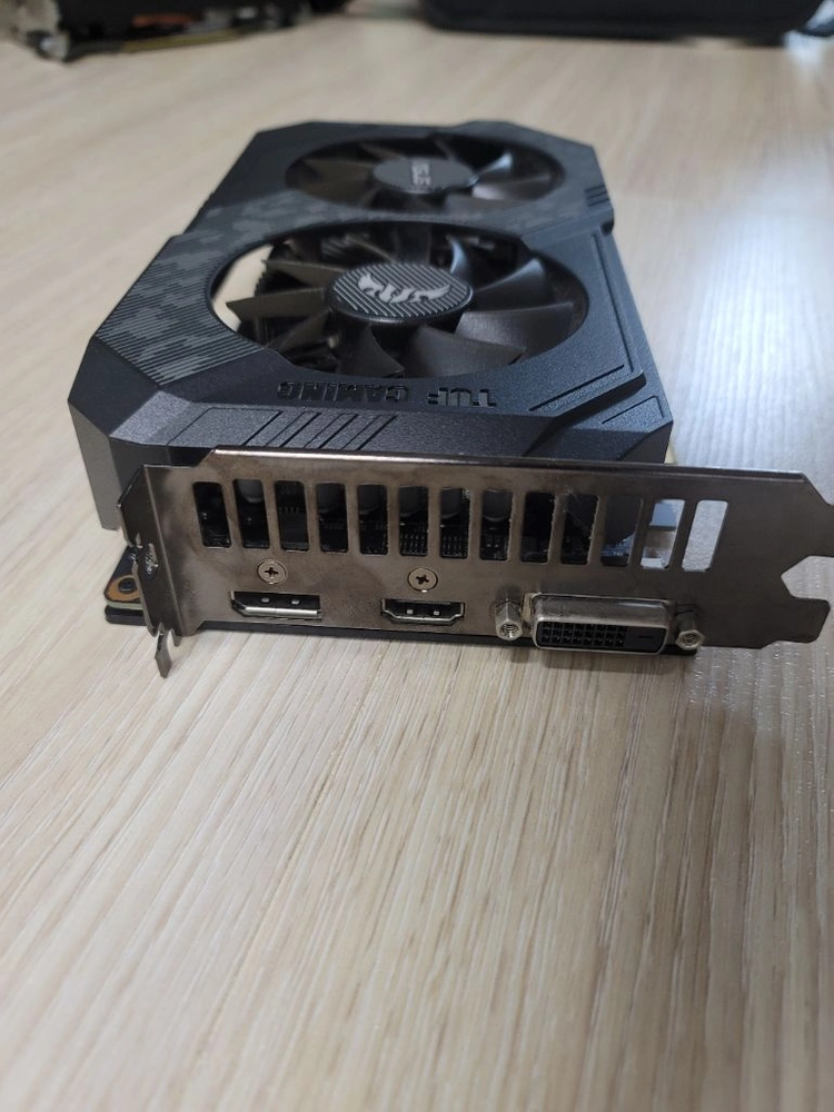 아수스 ASUS TUF Gaming GTX 1660 DUAL 게임 vgm 컴퓨터 부품 지포스 그래픽카드 글카 이미지