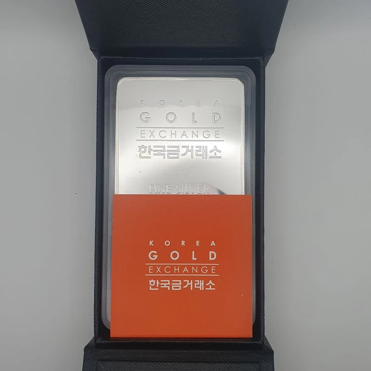 한국금거래소 순은 실버바 1000g 풀구성 이미지