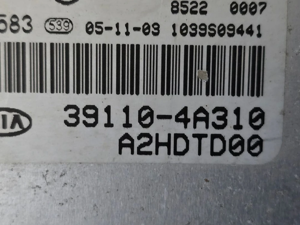 (중고) 포터2 중고 ECU 39110-4A310 A61 / 391104A310 이미지