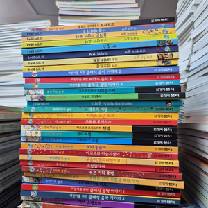갈리마르 어린이 음악도서 꼬마샘터 33권+CD32장 세트 배송비 포함 안전결제 가능 어린이책 중고책 이미지