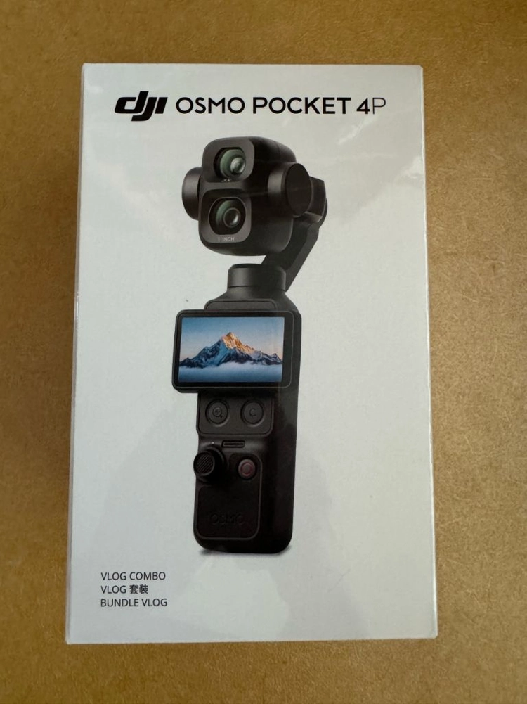 (미개봉) DJI 오즈모 포켓 4P 브이로그 콤보 + 2년 플랜 - 안심되는 중고거래