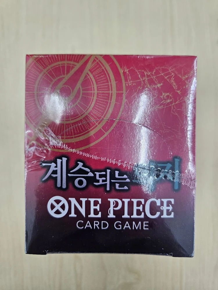 원피스 카드게임 계승되는의지 한글판 반다이 이미지