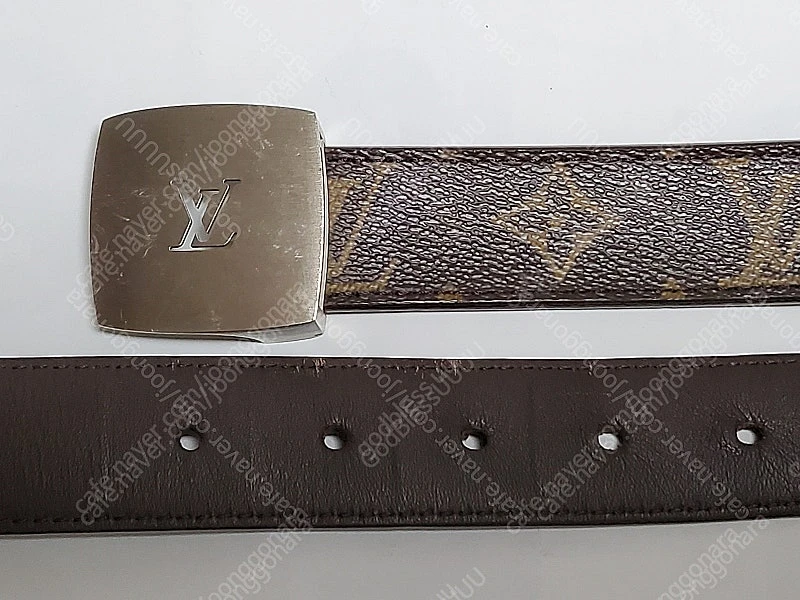 (정품) ​Louis Vuitton 루이뷔통 남성 가죽 벨트 이미지