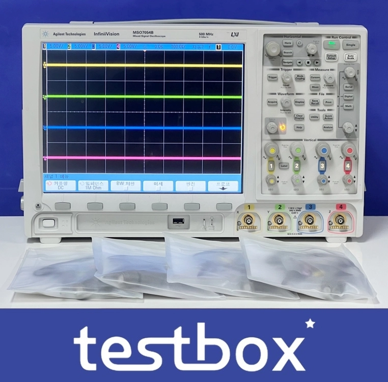 Keysight Agilent 중고 오실로스코프 MSO7054B 500MHz 판매 이미지