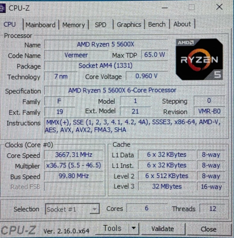 라이젠5 5600X / B550M / 삼성램 셋트 판매 합니다 이미지
