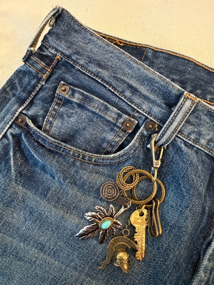 VINTAGE WESTERN KEYRING 이미지