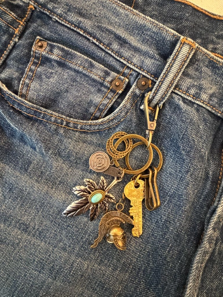 VINTAGE WESTERN KEYRING 이미지