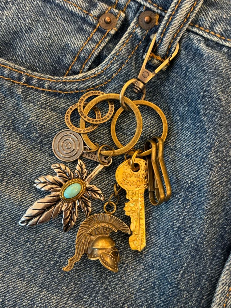 VINTAGE WESTERN KEYRING 이미지