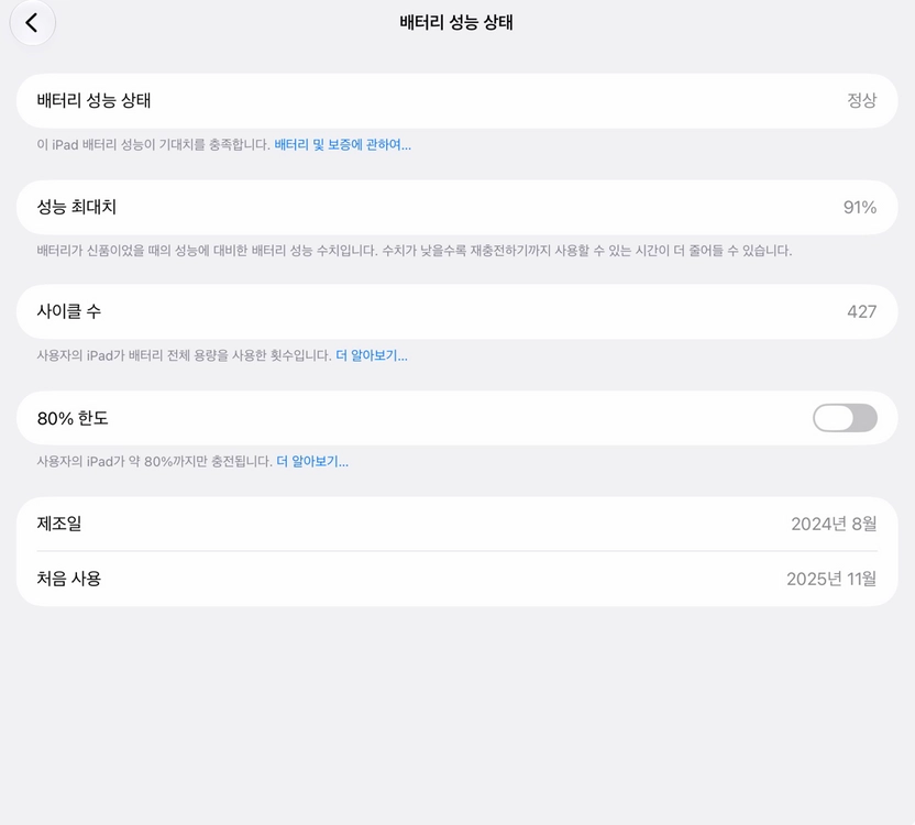 애케플)아이패드 프로 M4 11인치 256 와이파이 실버 이미지