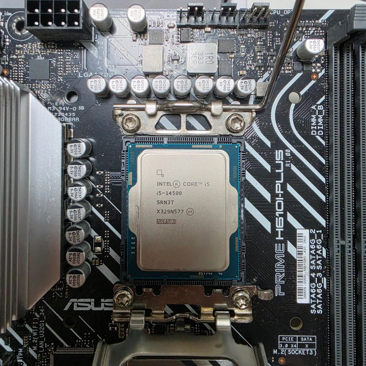 i5 14500 + asus h610i plus (itx) 이미지