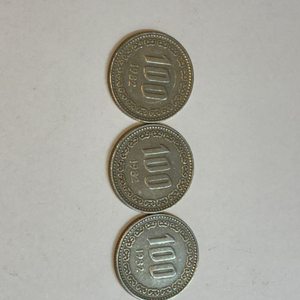 희귀동전 100원 이미지