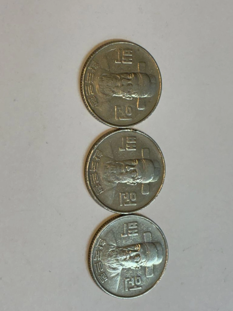 희귀동전 100원 이미지