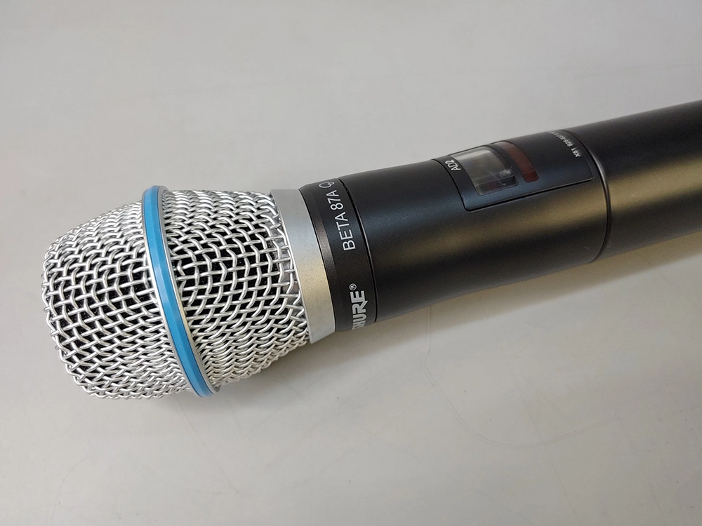 슈어 QLXD2 BETA87A 방송용마이크 BETA87A마이크 SHURE QLXD2 1채널무선핸드마이크 이미지