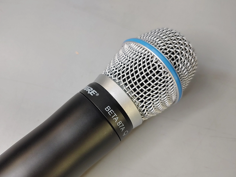 슈어 QLXD2 BETA87A 방송용마이크 BETA87A마이크 SHURE QLXD2 1채널무선핸드마이크 이미지