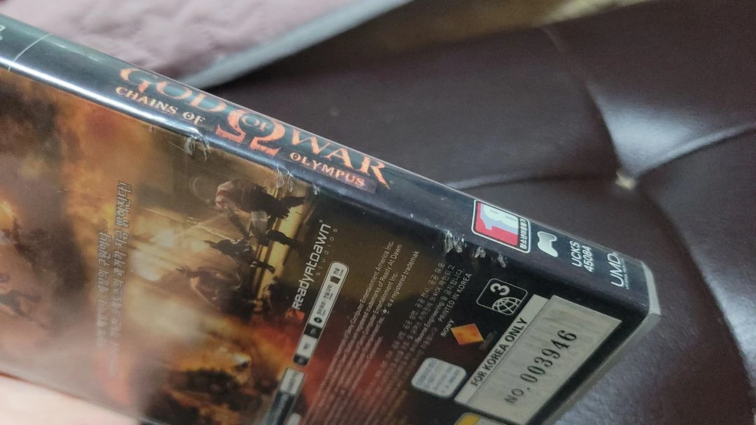 PSP 갓 오브 워 올림푸스의 사슬(체인 오브 올림푸스) 이미지