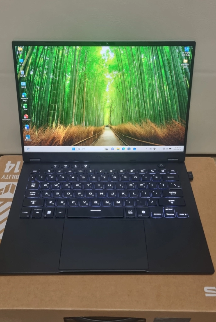 ASUS TUF Gaming A14 게이밍 노트북 풀박스(라이젠7 8845hs, 32g, 4060, 512ssd) - 안심되는 중고거래