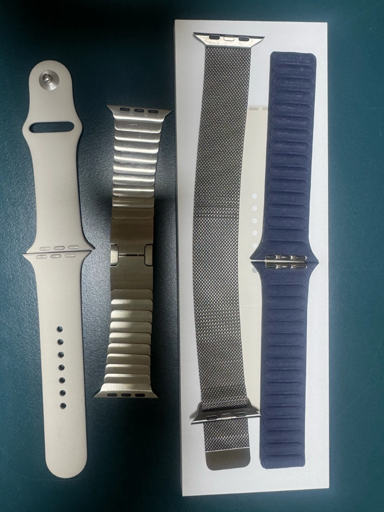 애플워치11 티타늄 정품 밴드포함 46mm 셀룰러 GPS 이미지