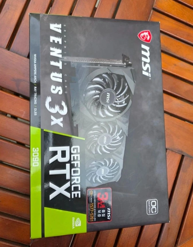 MSI RTX 3090 벤투스 3X OC D6 24GB - 안심되는 중고거래