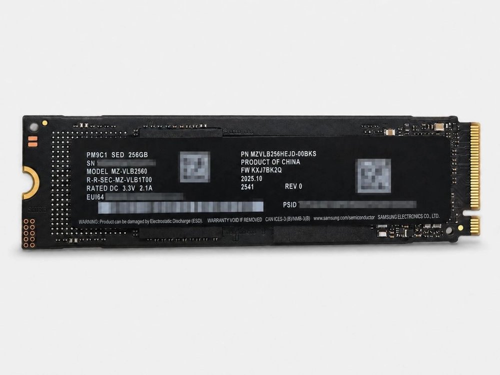 pm9c1 NVMe SSD 256GB 이미지