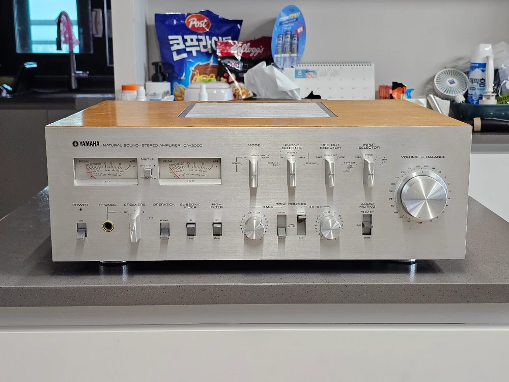 야마하(Yamaha) CA-2000 빈티지 명기 플레그쉽 인티앰프 - 안심되는 중고거래