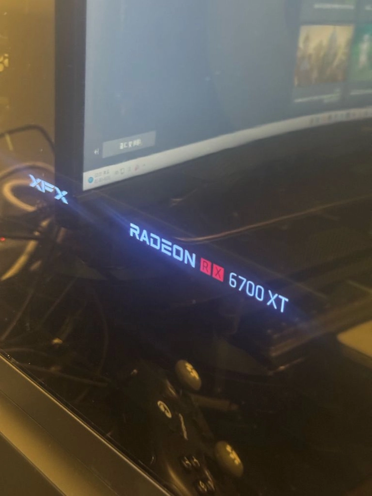XFX 라데온 RX6700XT MERC 319 최상급기 그래픽카드 팝니다. 이미지