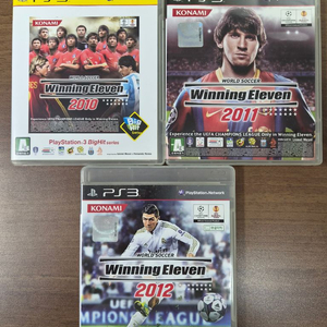 PS3 위닝일레븐 2010, 2011, 2012 일괄 이미지