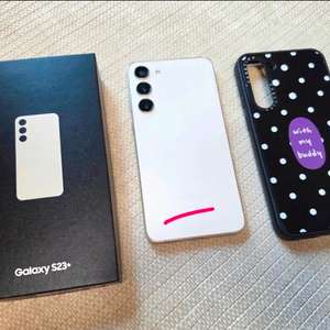 갤럭시 S23 플러스 크림 512GB 풀박스 + 케이스 이미지