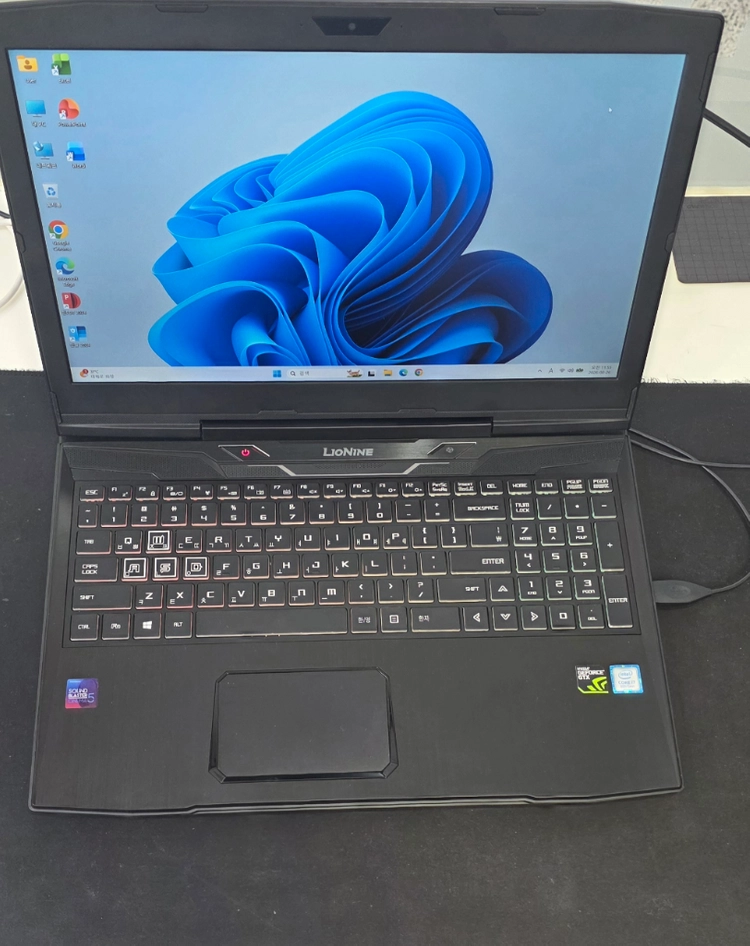 주연테크 리오나인 게이밍 노트북 i7-8750H GTX 1060 6GB - 안심되는 중고거래