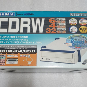 외장 라이터기 레코딩 시디롬 cdrom cdr 미사용 이미지