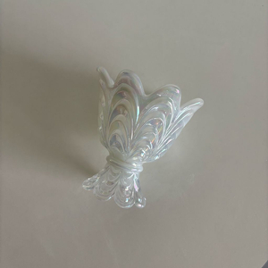 미국 빈티지 펜톤 Fenton 오팔 오로라 캔들 홀더 티라이트 이미지