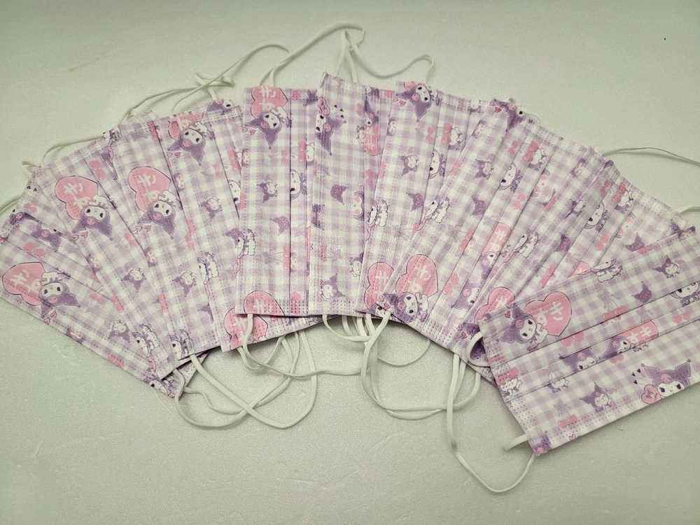 **쿠루미, 산리오 일본캐릭터 마스크(정품/새상품)** 이미지