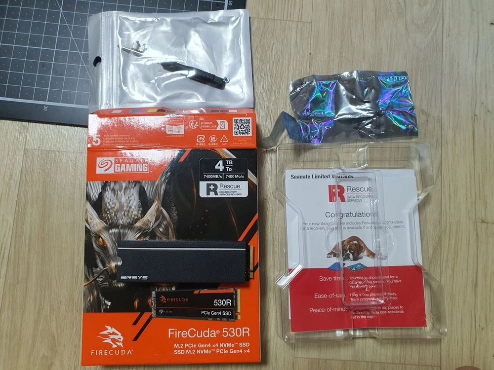 파이어쿠다 530R NVME 4TB 최저가 판매합니다(마지막 가격인하) 이미지
