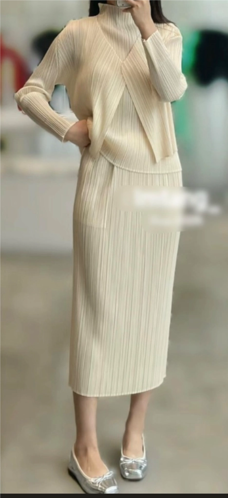 플리츠플리즈 (새상품) 뉴컬러풀 베이직3 라이트베이지 이미지