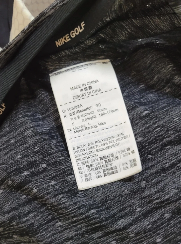 나이키골프 우먼스 DRI-FIT 하프집 티셔츠 이미지