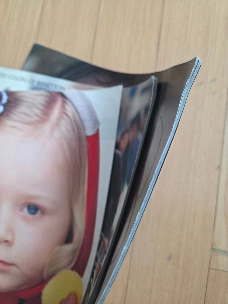 베네통 카다로그 benetton 카다로그 총3권 사진집 이미지